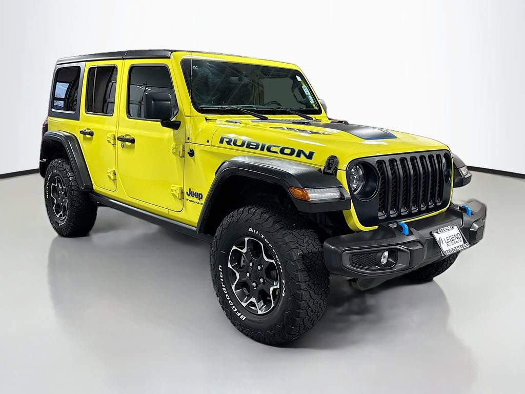 Used 2023 Jeep Wrangler Unlimited Rubicon 4xe w/ Cold Weather Group AWD/4WD image 3