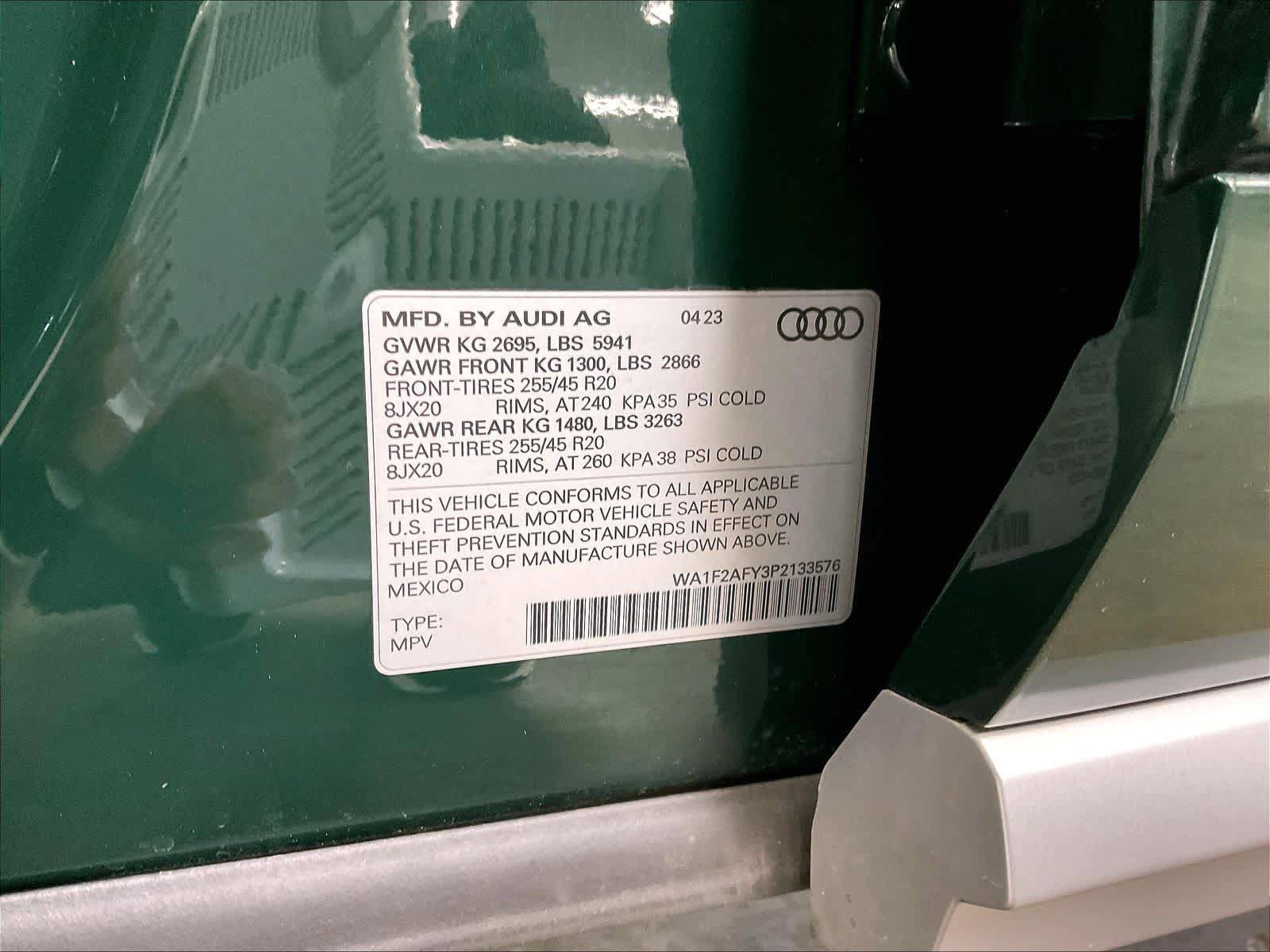 Certified 2023 Audi Q5 e Prestige w/ Prestige Package AWD/4WD image 34