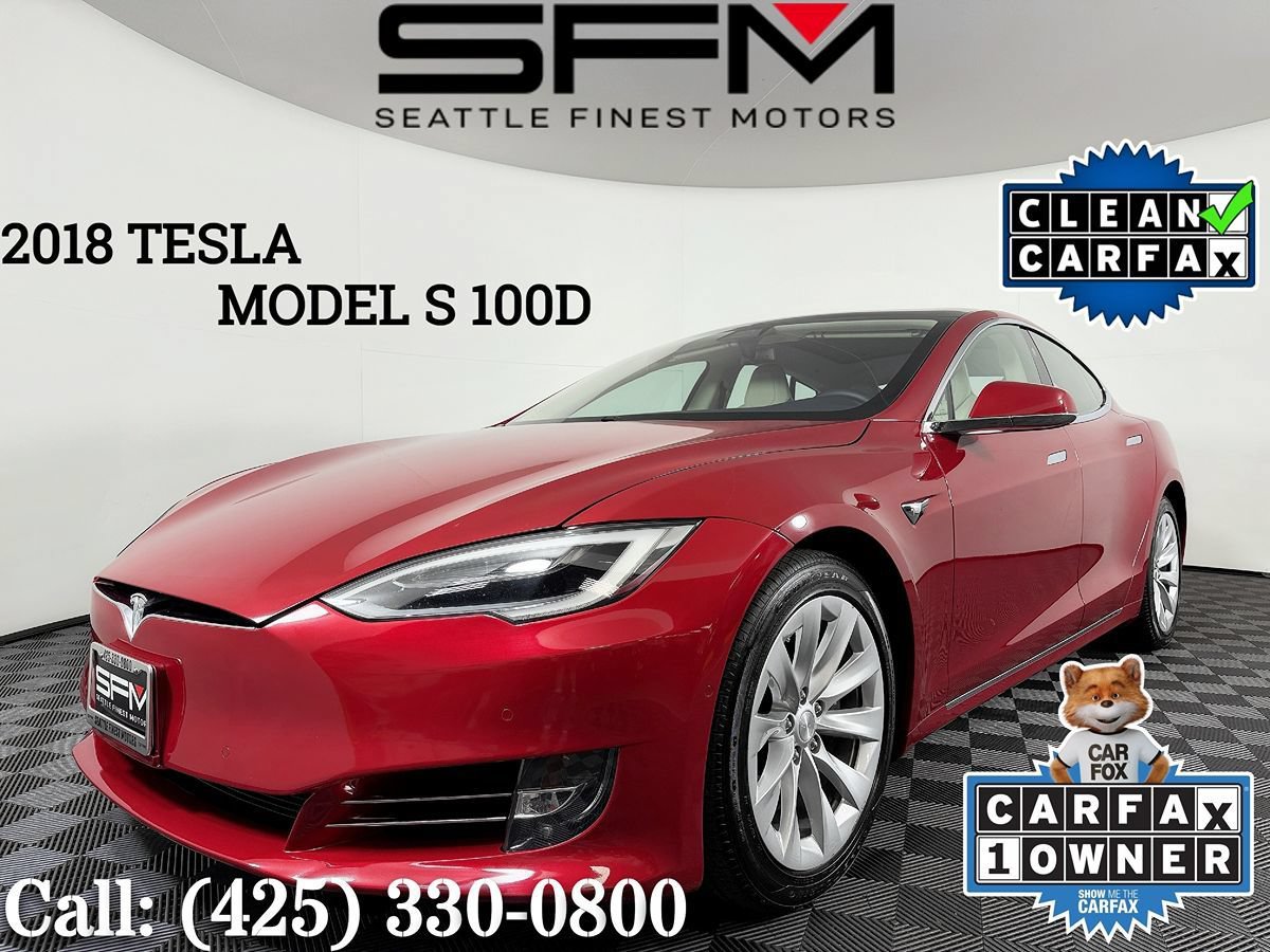 Used 2018 Tesla Model S 100D AWD/4WD image 1