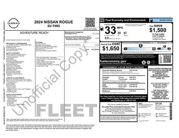Used 2024 Nissan Rogue SV image 2