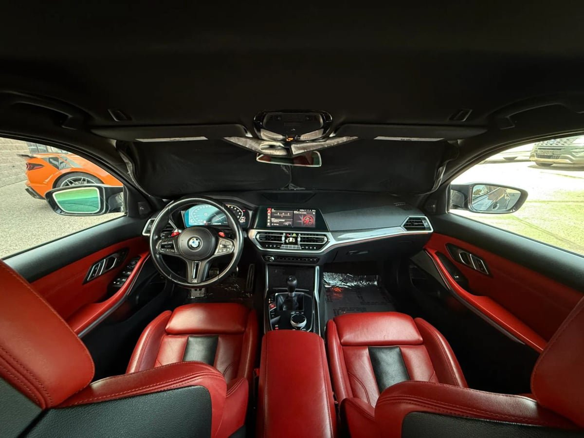 Used 2021 BMW M3 w/ Parking Assistance Package RWD image 48