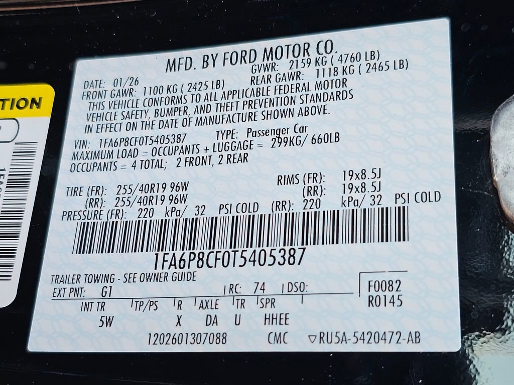 New 2026 Ford Mustang GT Premium RWD image 30