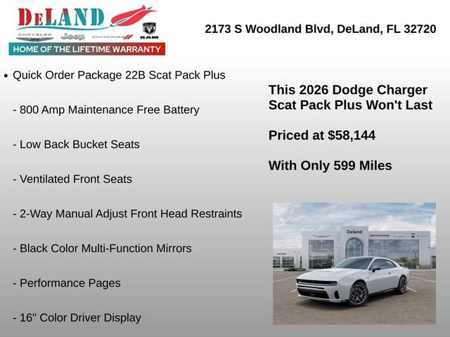 New 2026 Dodge Charger Scat Pack AWD/4WD image 6