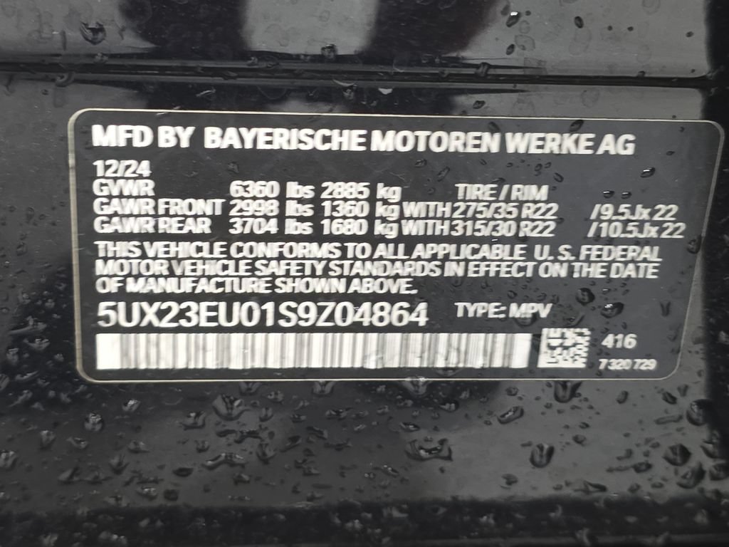 Certified 2025 BMW X5 xDrive40i w/ M Sport Package AWD/4WD image 28