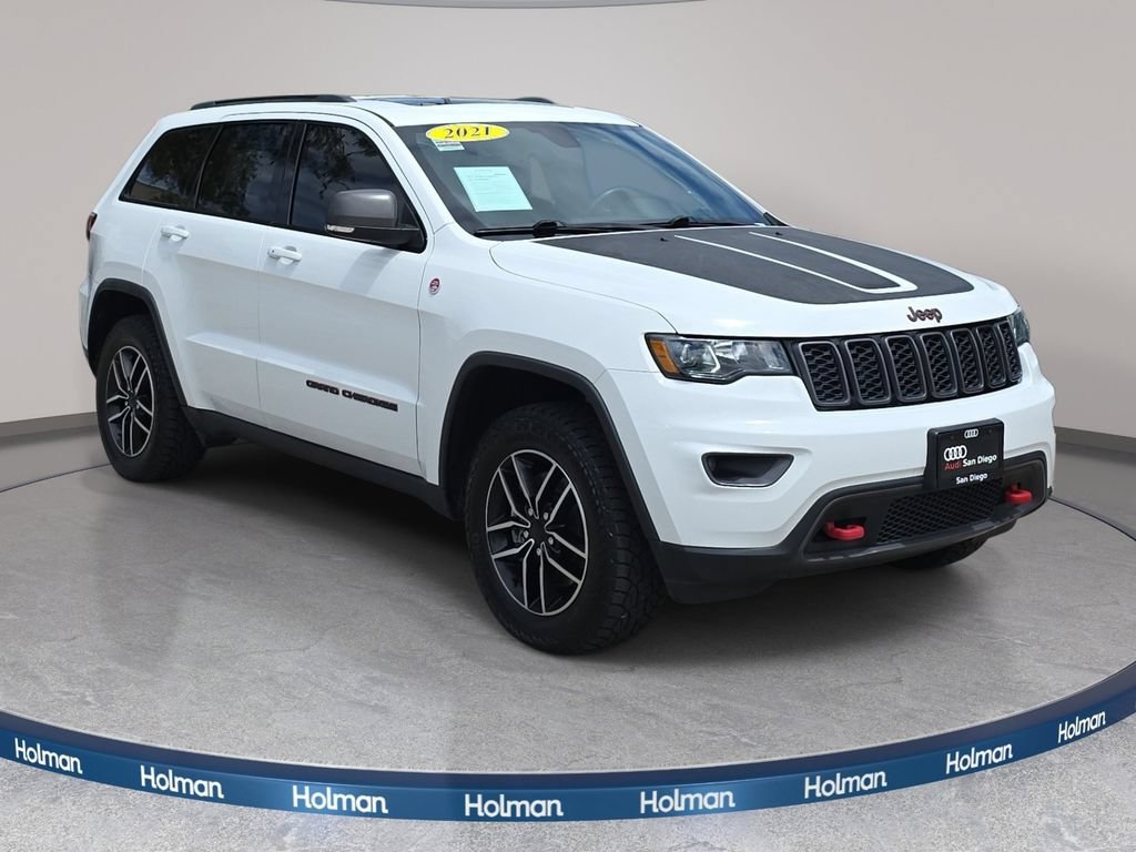 Used 2021 Jeep Grand Cherokee Trailhawk AWD/4WD image 4
