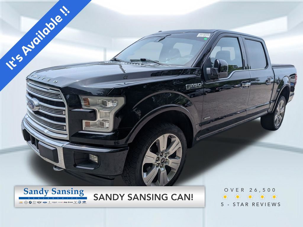 Used 2017 Ford F150 Limited w/ Trailer Tow Package AWD/4WD image 1