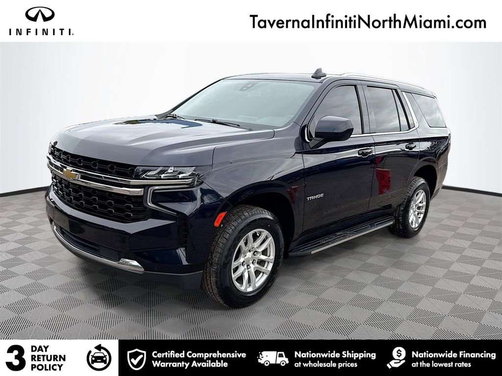 Used 2021 Chevrolet Tahoe LS w/ Driver Alert Package RWD image 1