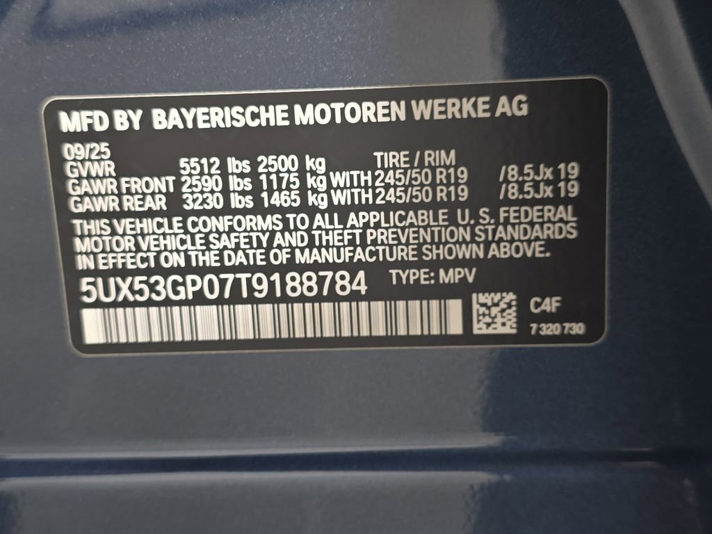 New 2026 BMW X3 xDrive30 w/ M Sport Package image 30