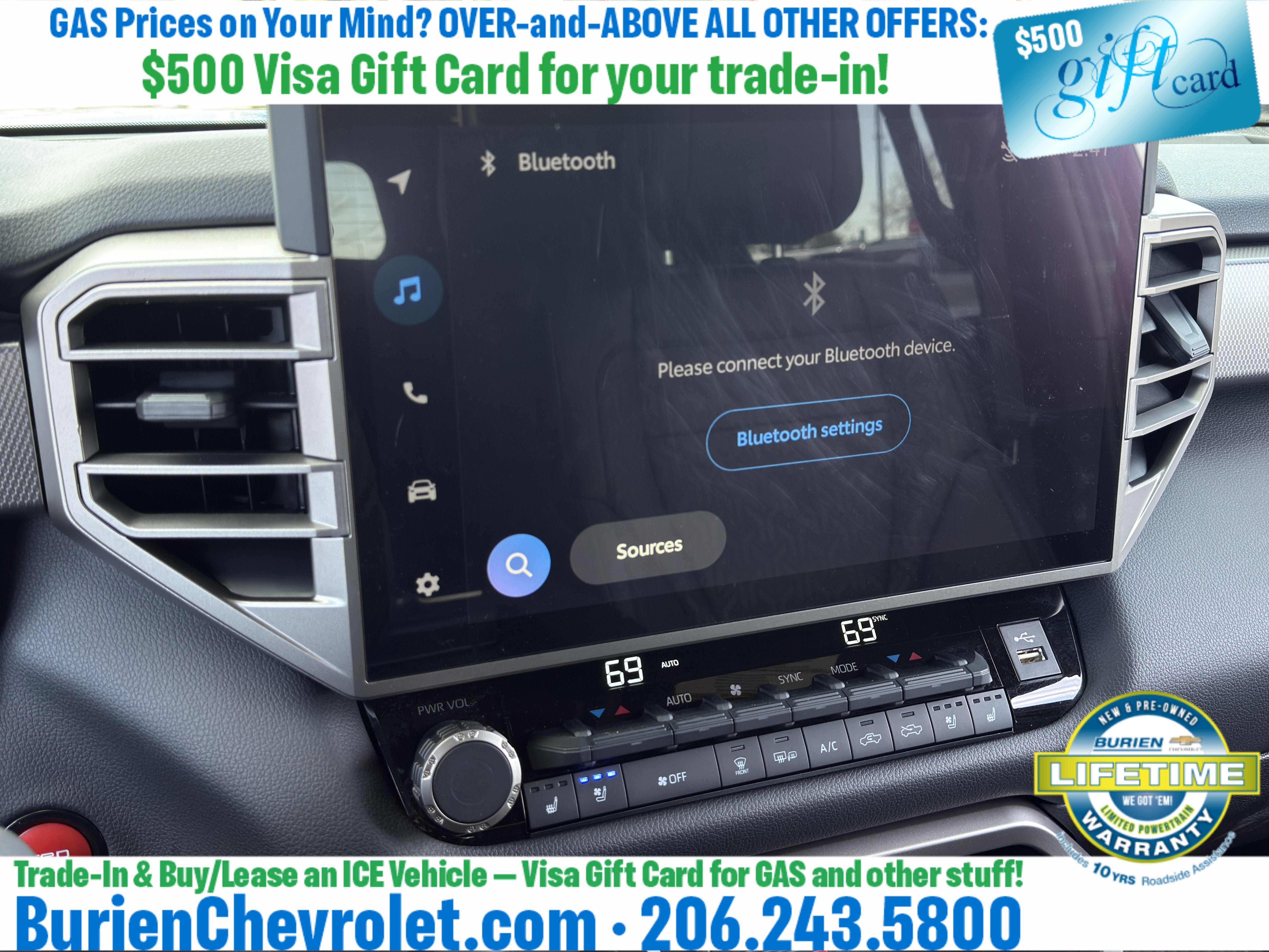 Used 2025 Toyota Tundra Limited w/ TRD Off-Road Package AWD/4WD image 24