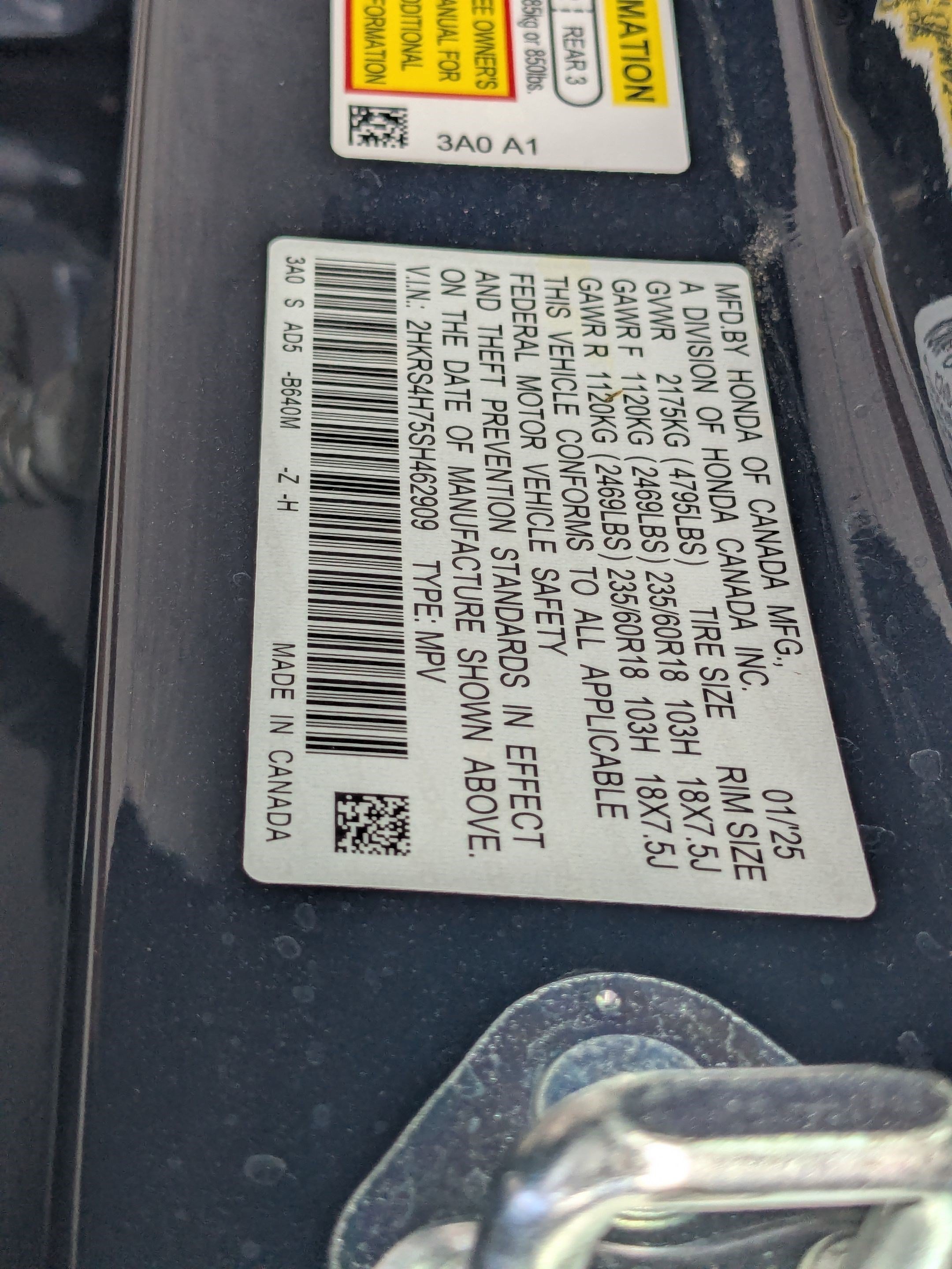 Used 2025 Honda CR-V EX-L image 35