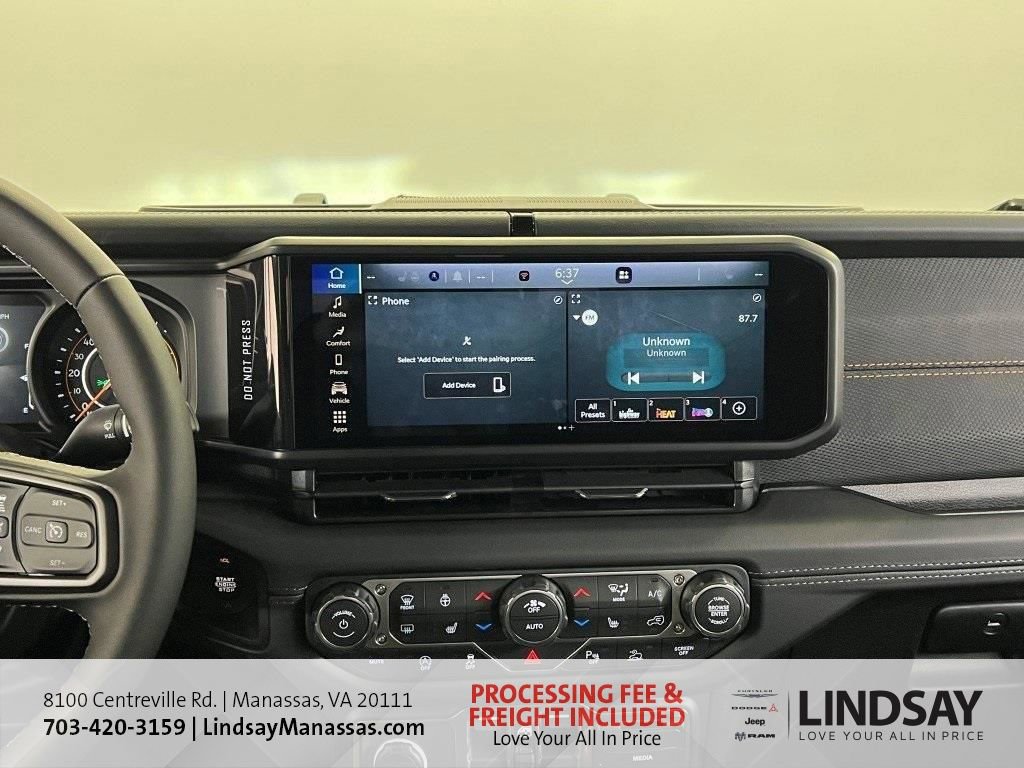 New 2026 Jeep Gladiator Mojave w/ Safety Group image 16