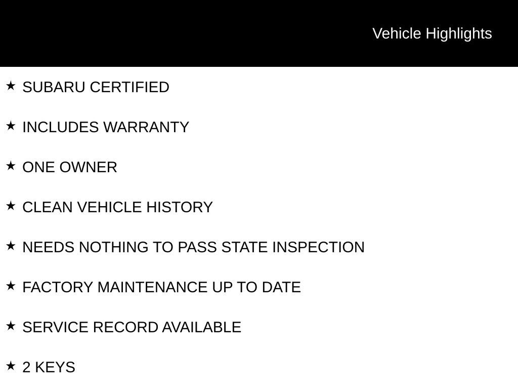 Certified 2025 Subaru Impreza 2.0i image 6