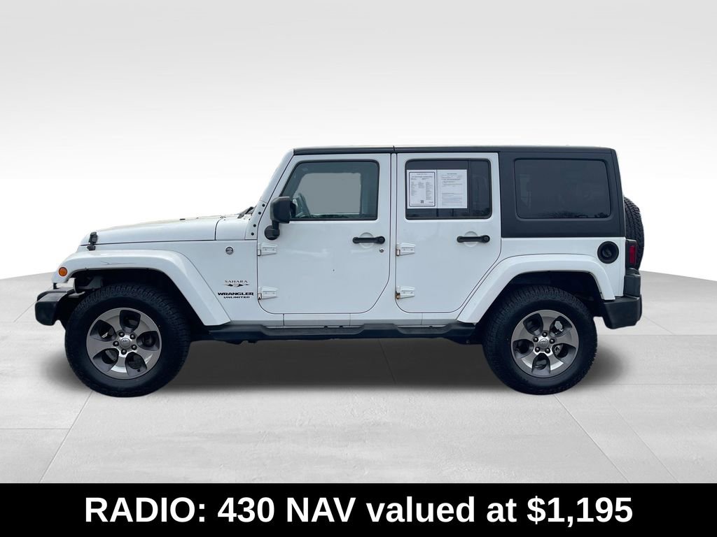 Used 2017 Jeep Wrangler Unlimited Sahara w/ Connectivity Group AWD/4WD image 5
