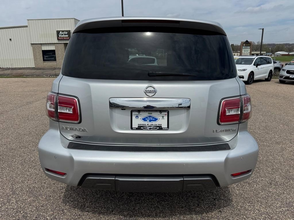 Used 2020 Nissan Armada Platinum w/ Captain's Chairs Package image 3