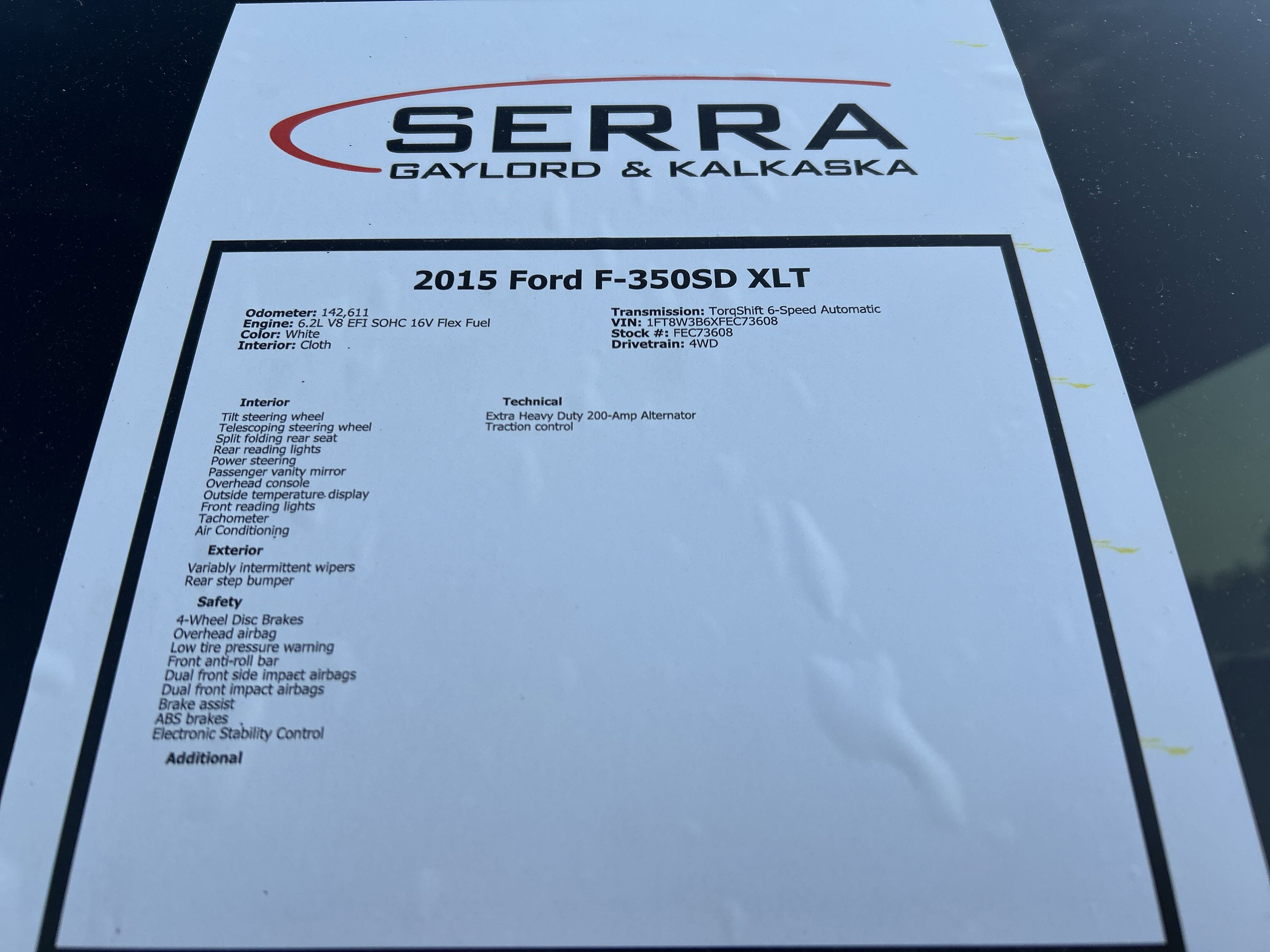 Used 2015 Ford F350 XLT image 48