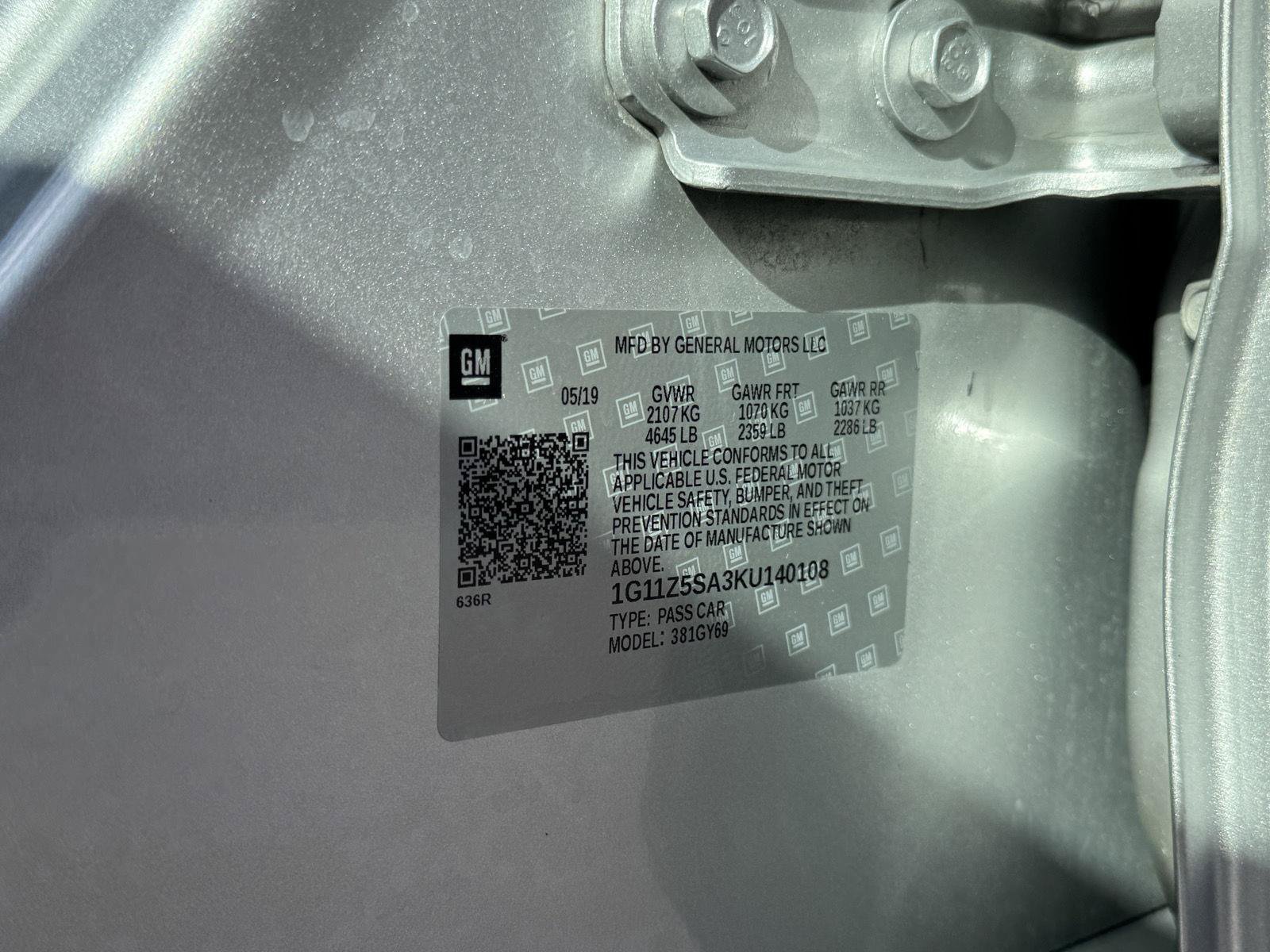 Used 2019 Chevrolet Impala LT FWD image 30