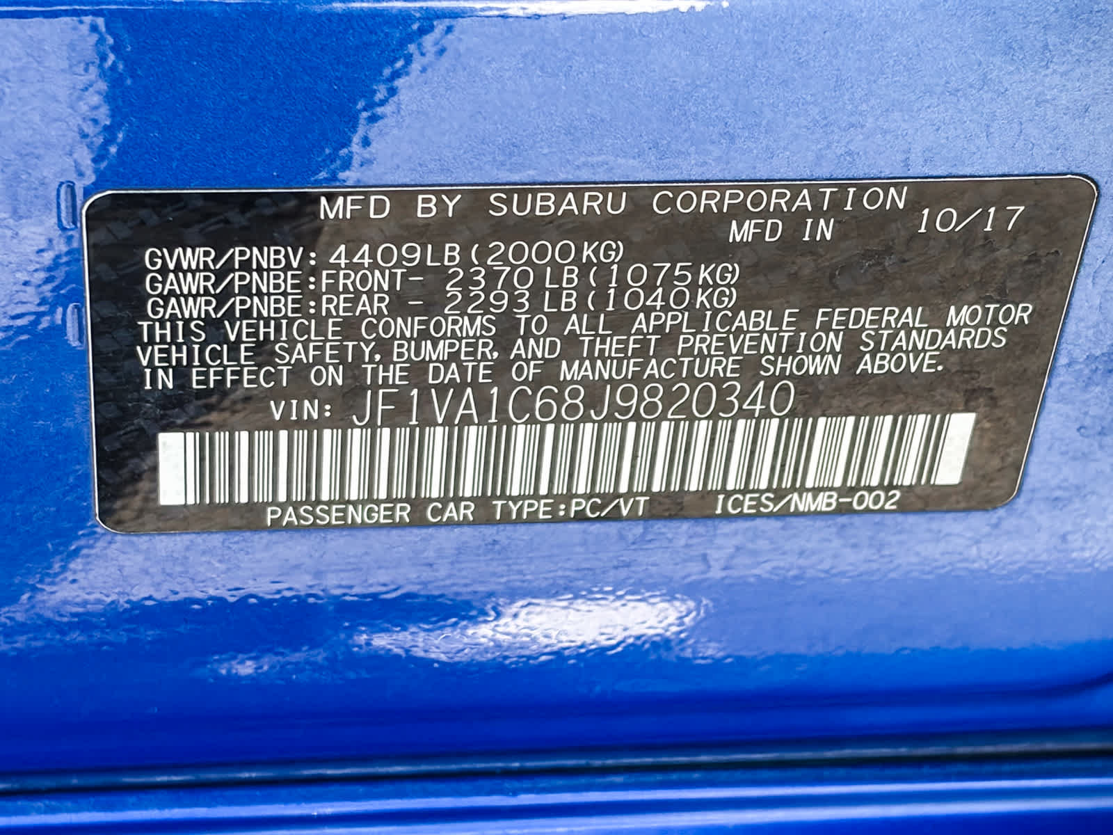 Used 2018 Subaru WRX Premium AWD/4WD image 28