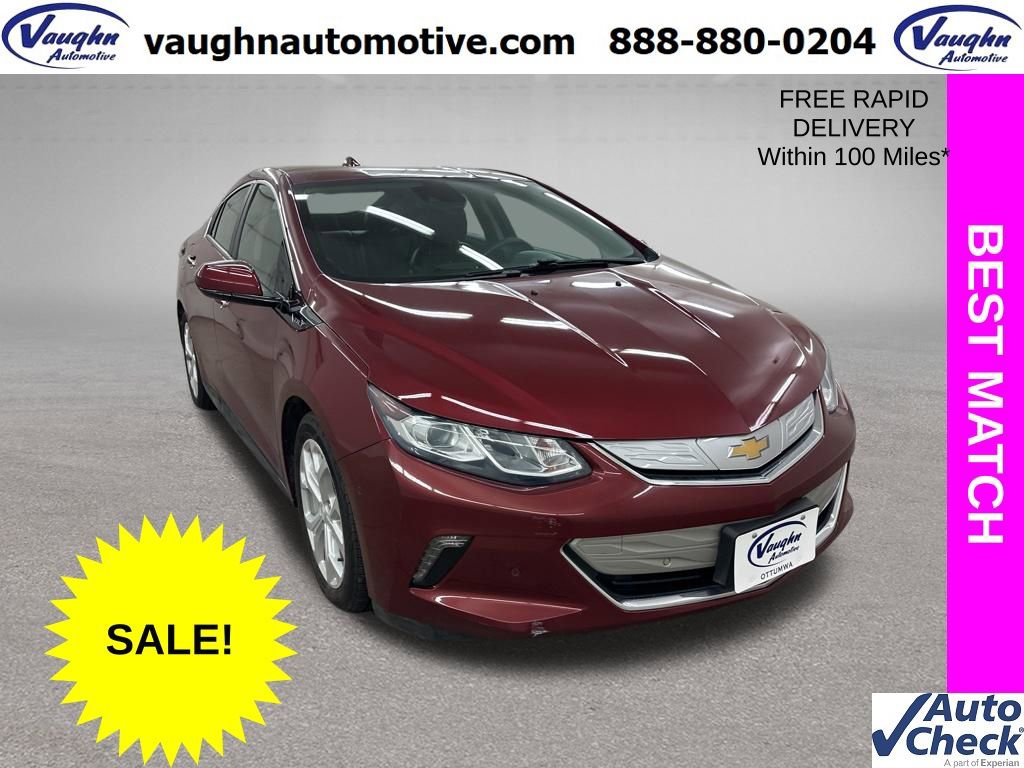 Used 2017 Chevrolet Volt Premier w/ Driver Confidence II Package