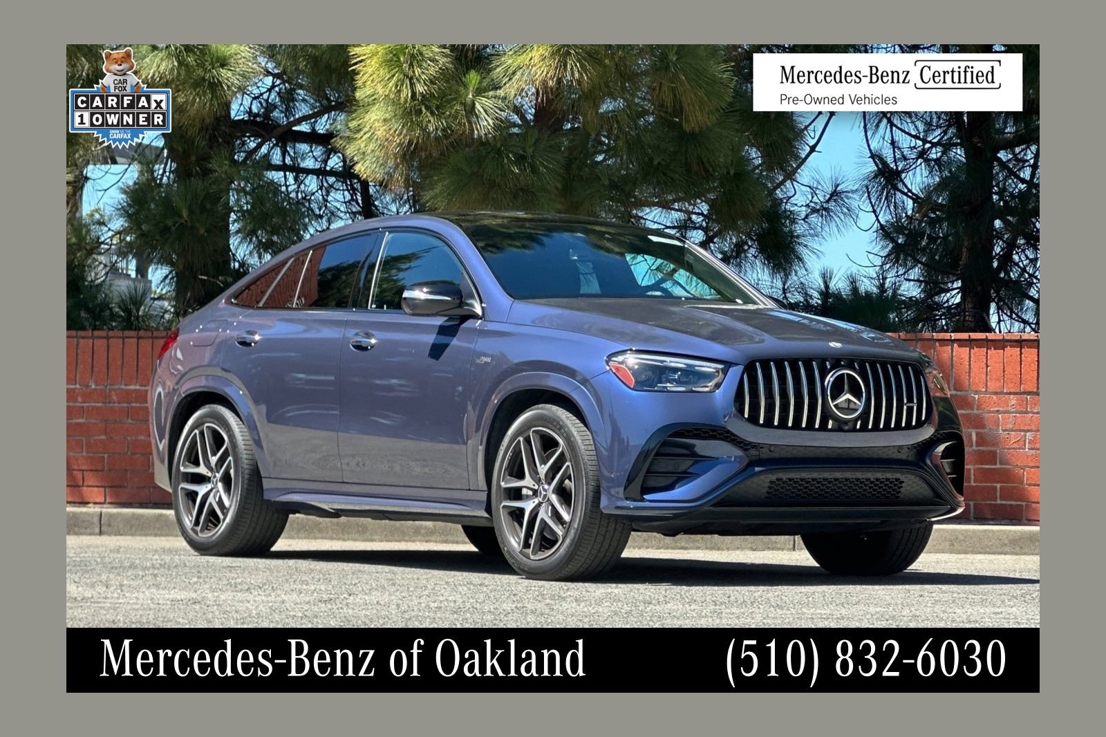 Certified 2024 Mercedes-Benz GLE 53 AMG 4MATIC Coupe image 1