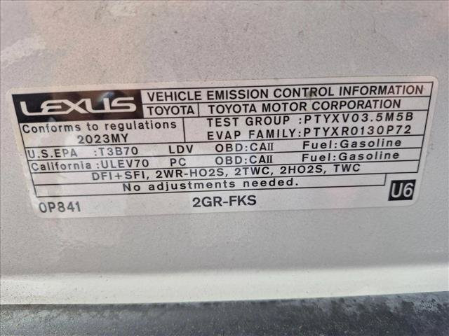 Used 2023 Lexus ES 350 w/ Premium Package FWD image 21