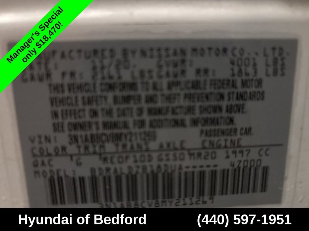 Used 2021 Nissan Sentra SV FWD image 12