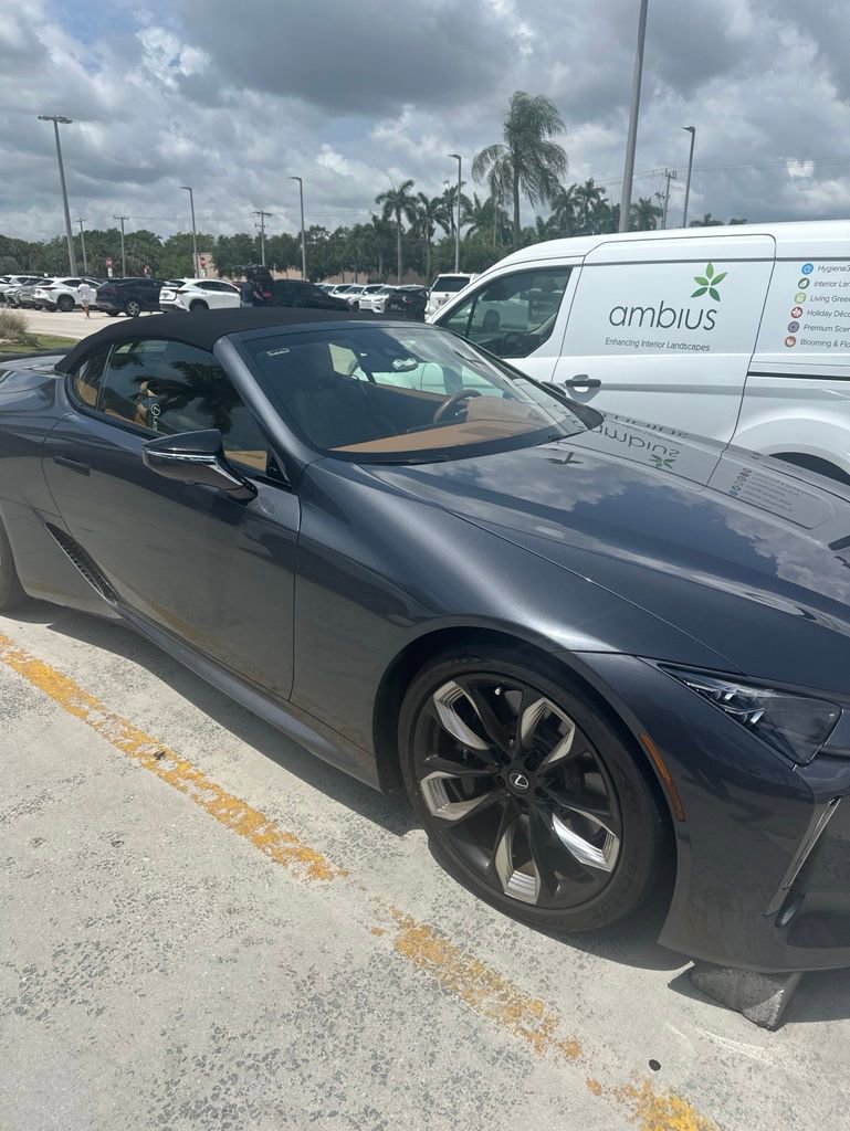 Used 2024 Lexus LC 500 Convertible w/ Touring Package RWD image 5