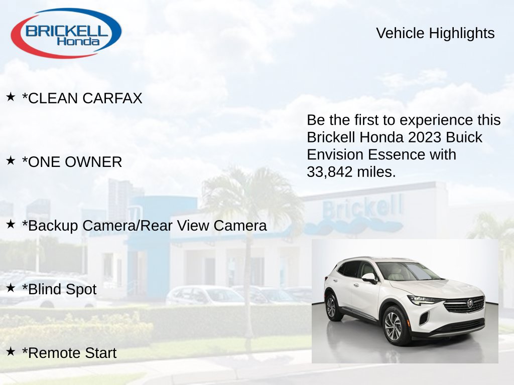 Used 2023 Buick Envision Essence AWD/4WD image 8