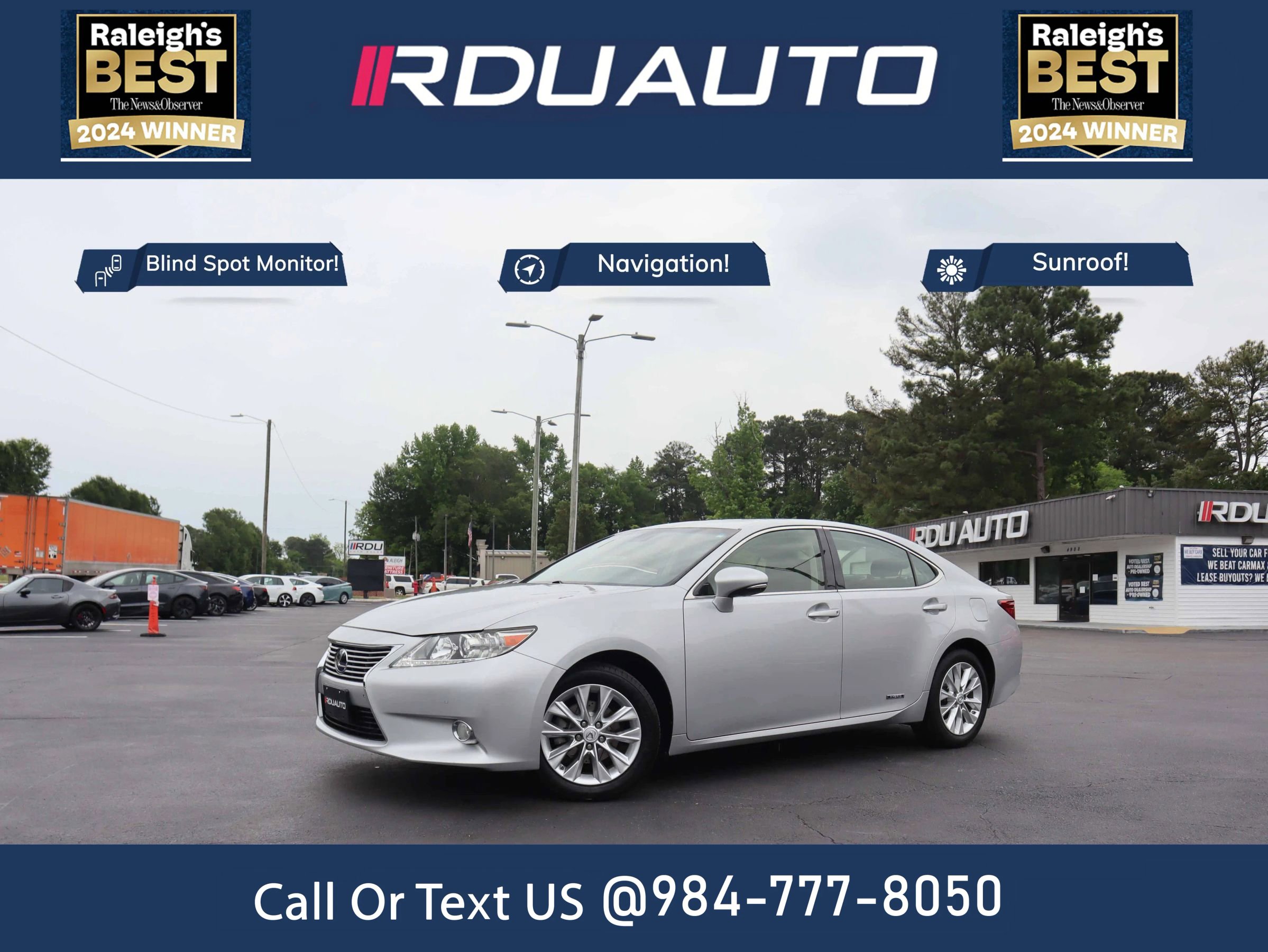 Used 2013 Lexus ES 300h w/ Luxury Pkg FWD image 1
