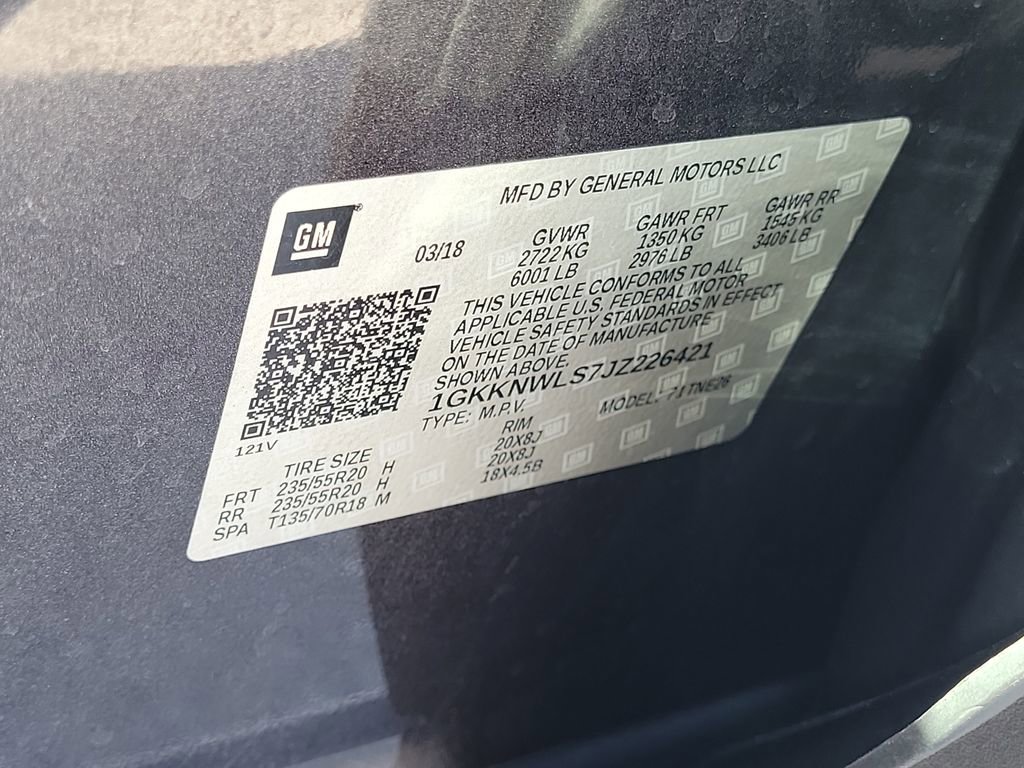 Used 2018 GMC Acadia SLT w/ LPO, Cargo Package image 36