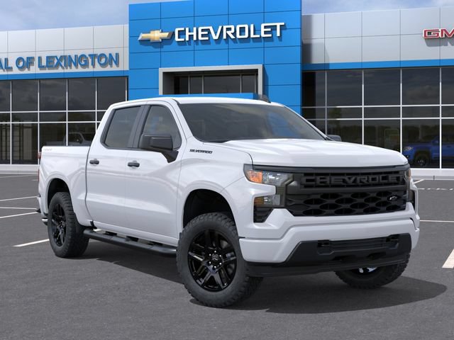 New 2026 Chevrolet Silverado 1500 Custom w/ Turbomax Blackout Package AWD/4WD image 7