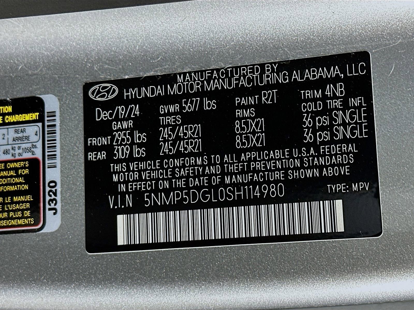 Used 2025 Hyundai Santa Fe Calligraphy AWD/4WD image 34