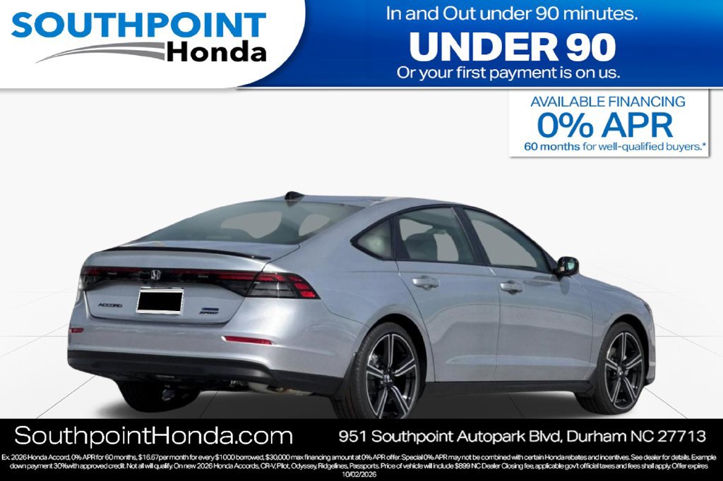 New 2026 Honda Accord Sport image 3
