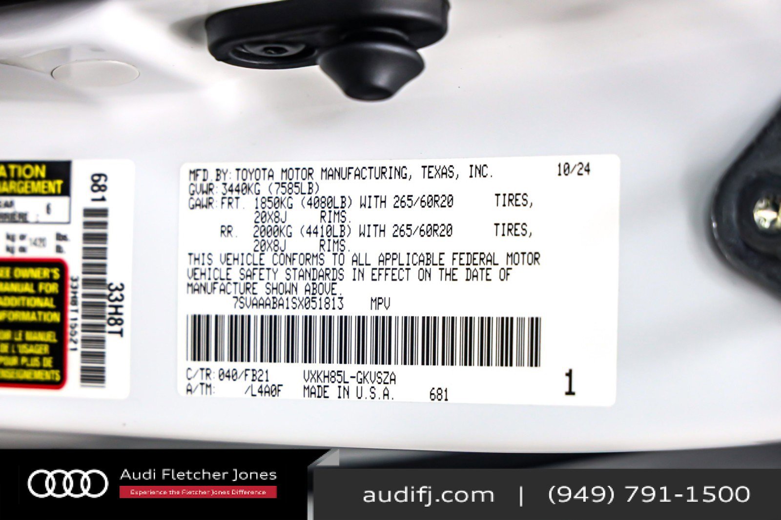 Used 2025 Toyota Sequoia SR5 w/ TRD Sport Package image 26