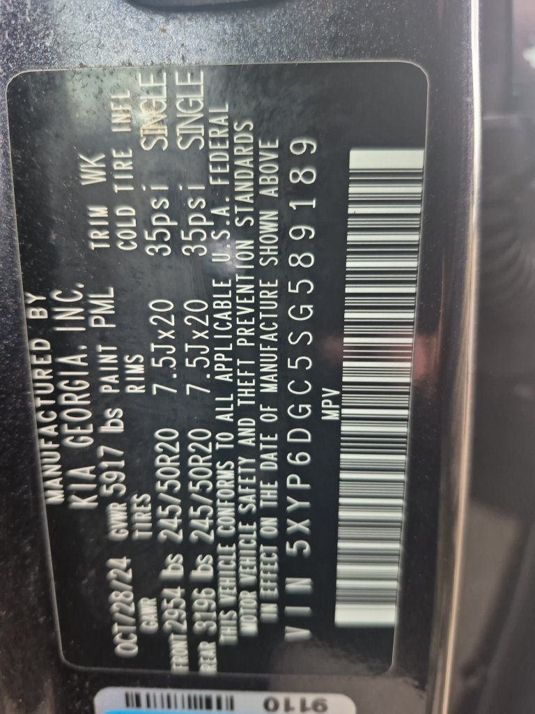Used 2025 Kia Telluride S AWD/4WD image 24