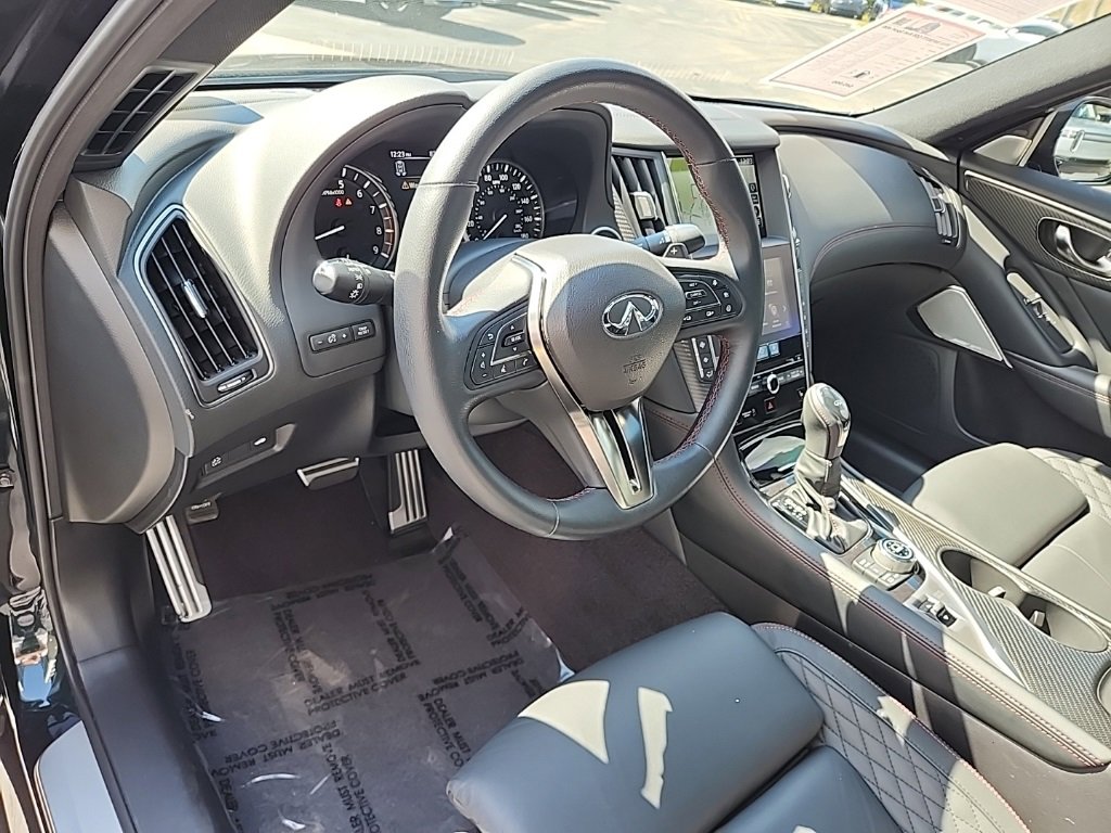 Used 2023 INFINITI Q50 Red Sport 400 w/ Black Opal Edition image 26