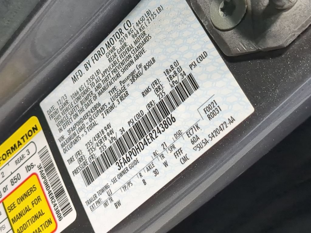 Used 2014 Ford Fusion SE w/ Equipment Group 202A FWD image 38