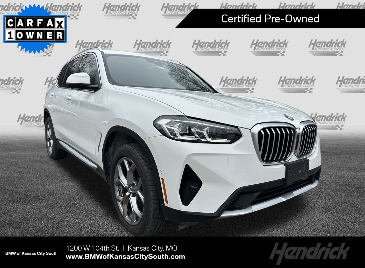 Certified 2023 BMW X3 xDrive30i w/ Premium Package w/ZPA