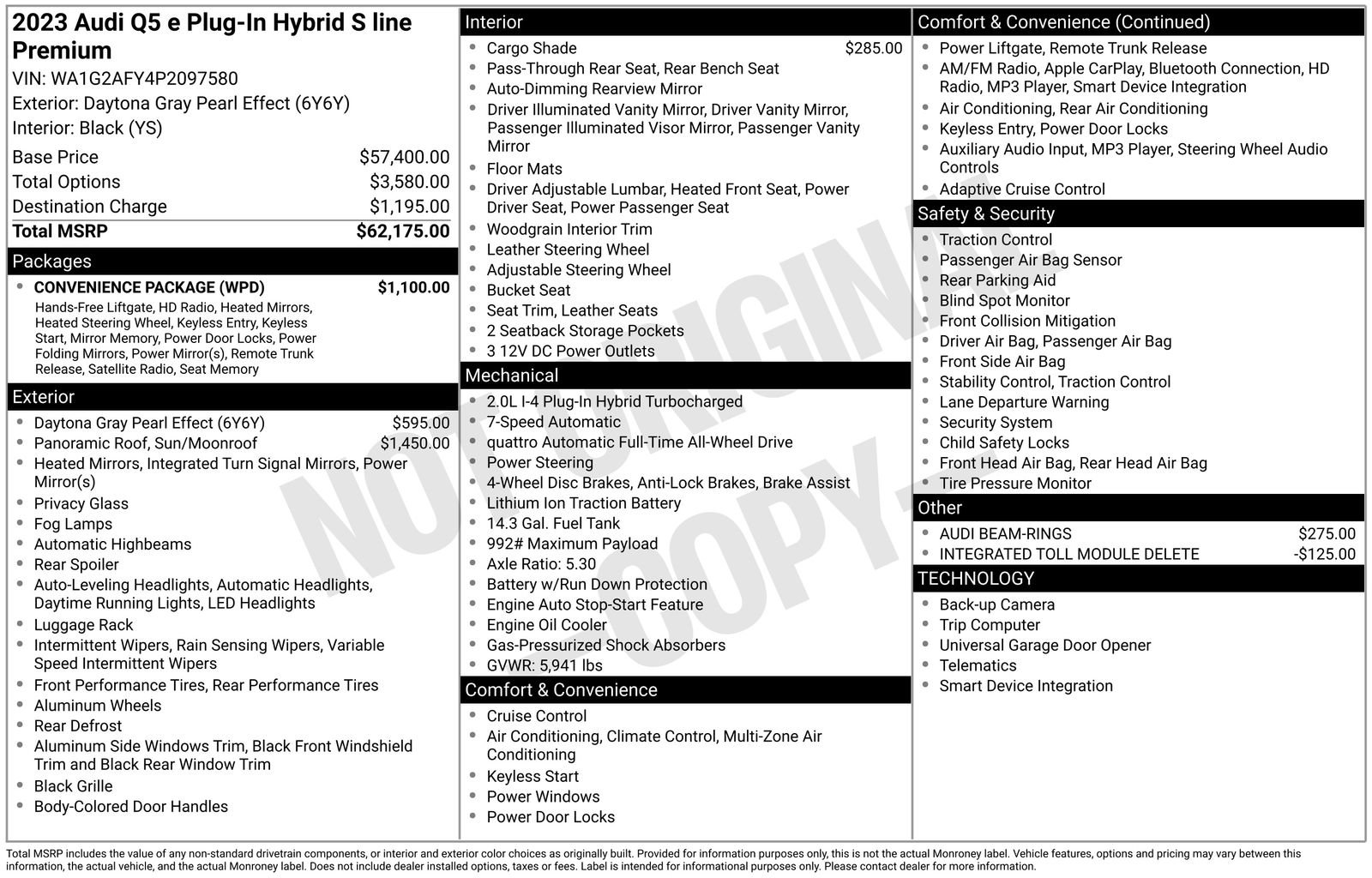 Certified 2023 Audi Q5 e Premium w/ Convenience Package image 31