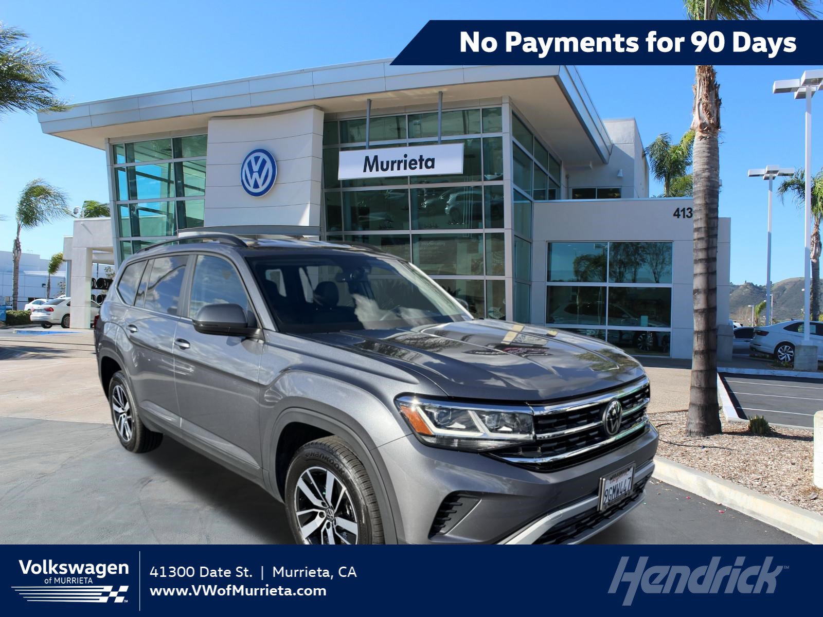 Certified 2023 Volkswagen Atlas SE