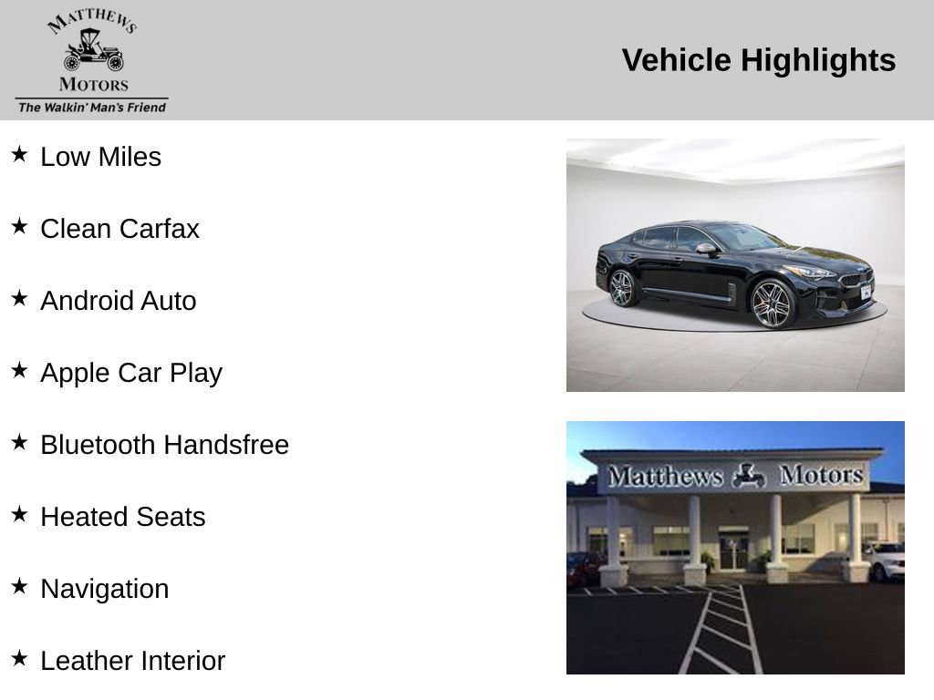 Used 2022 Kia Stinger GT2 image 14