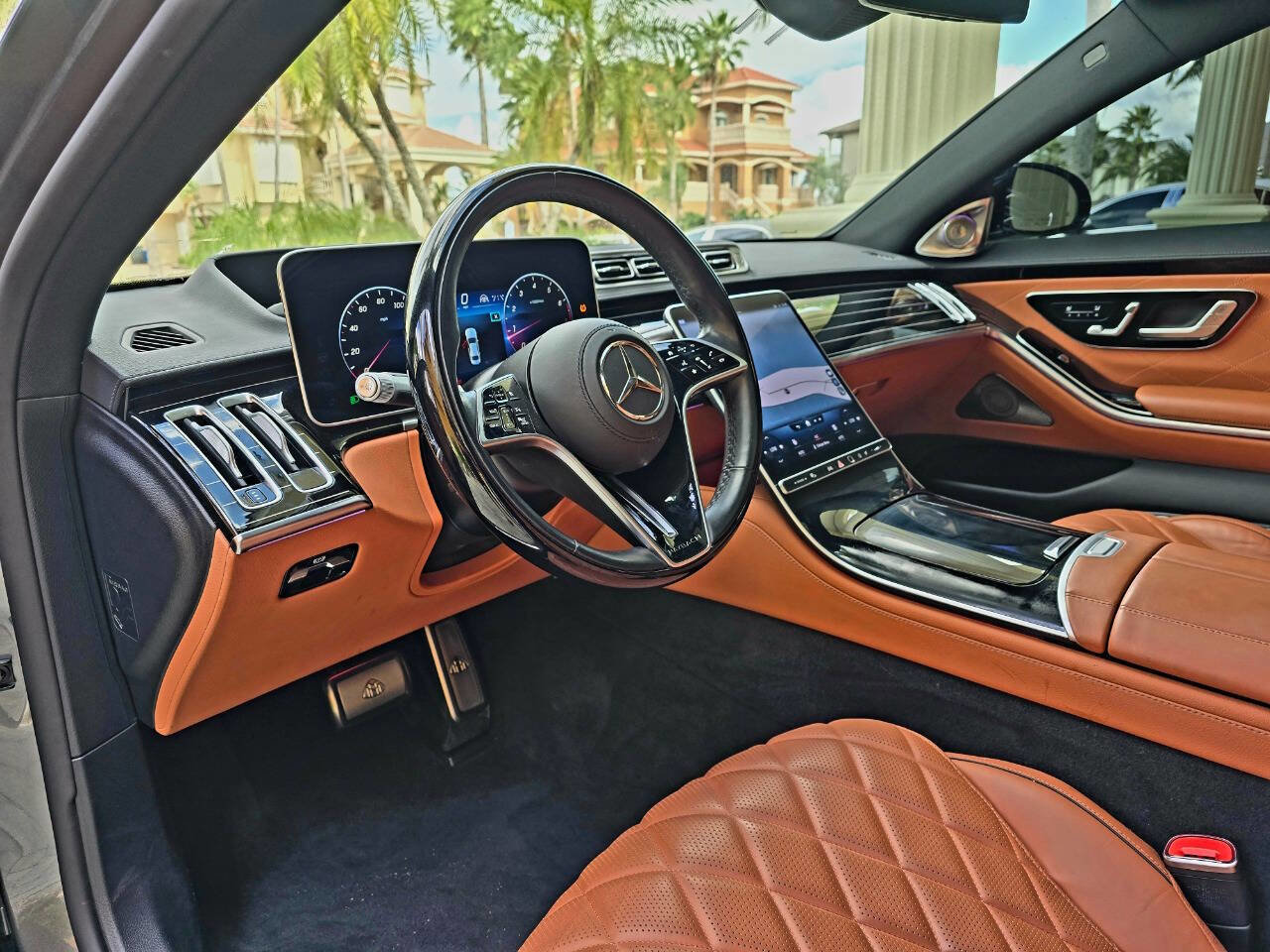 Used 2022 Mercedes-Benz S 580 4MATIC Sedan w/ Rear Seat Package image 71