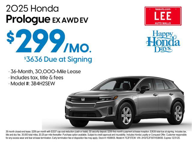 New 2025 Honda Prologue Elite image 4