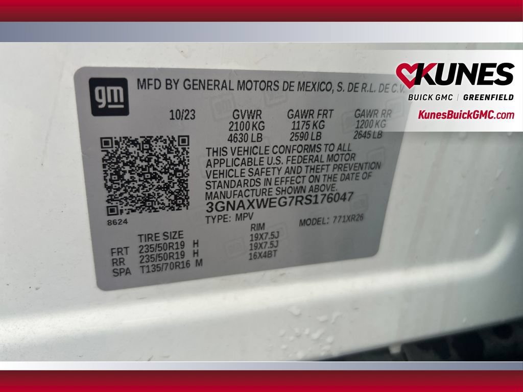 Used 2024 Chevrolet Equinox RS AWD/4WD image 22