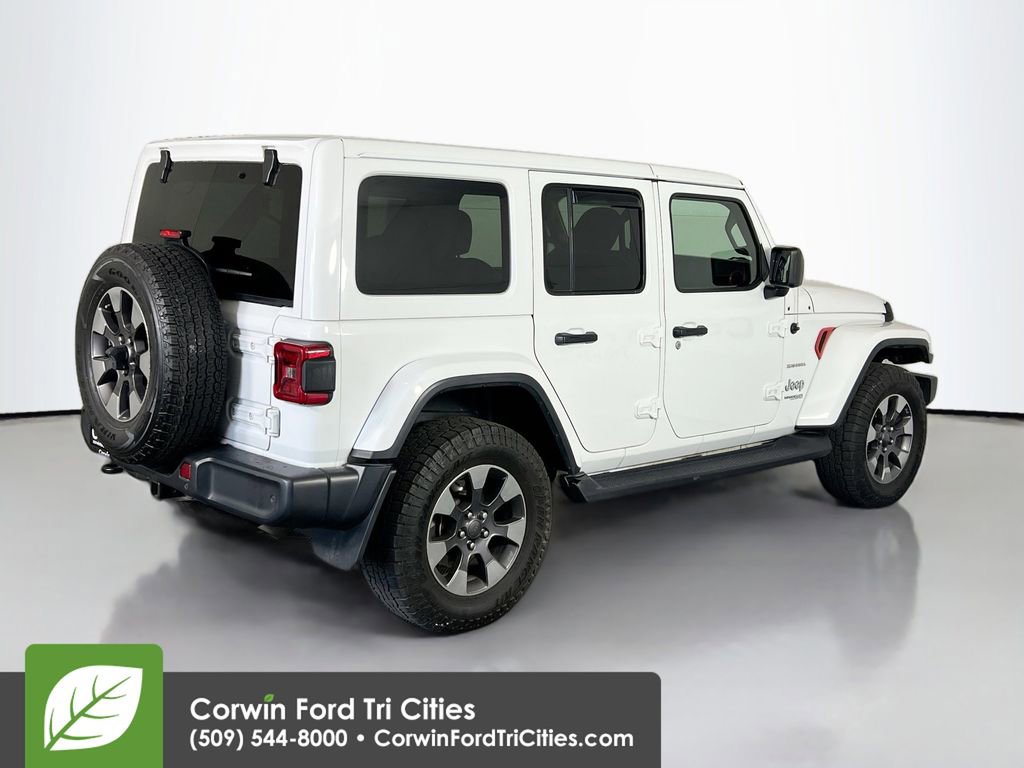 Used 2018 Jeep Wrangler Unlimited Sahara w/ Uconnect 4C Nav & Sound Group image 14