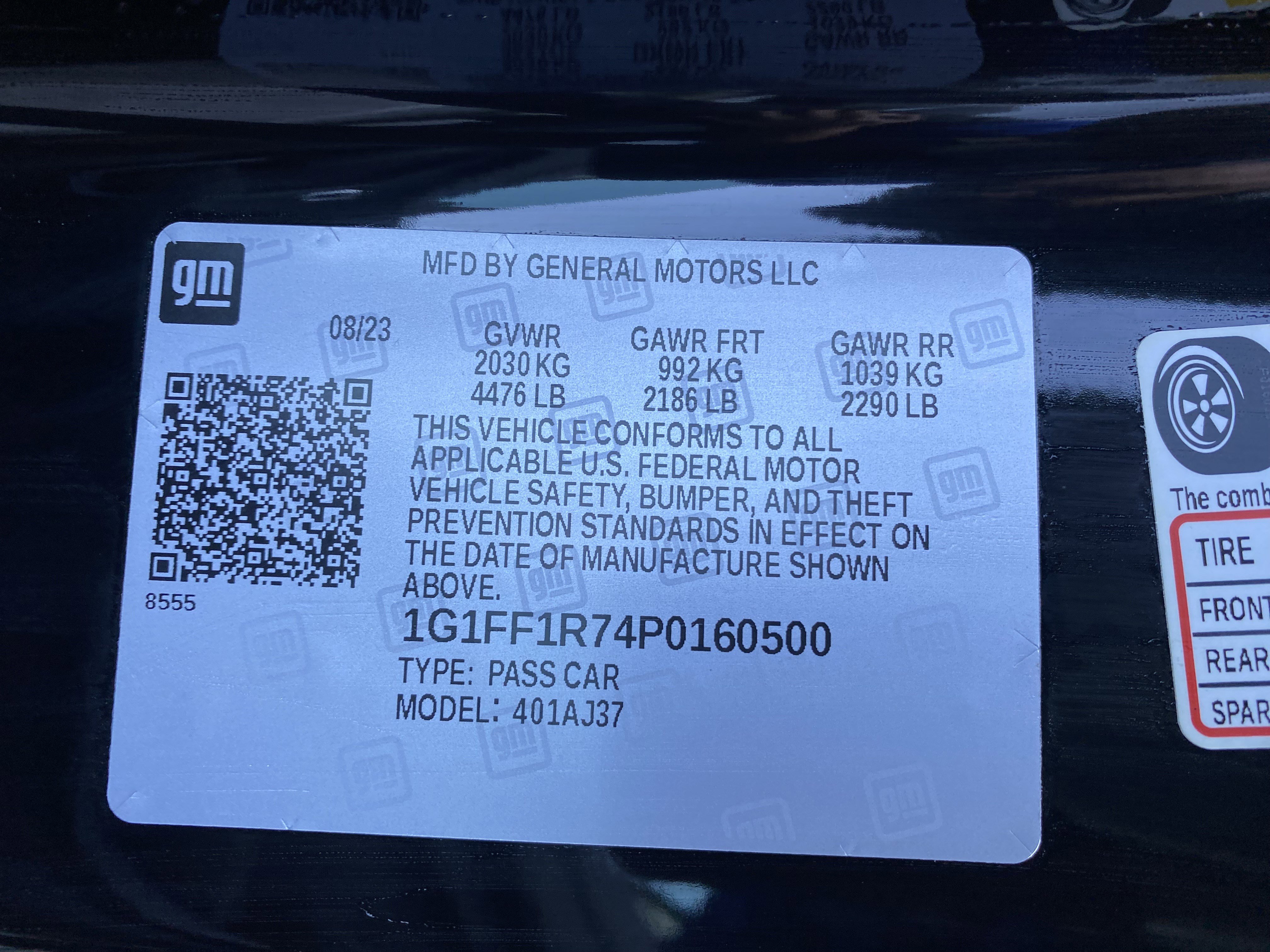 Used 2023 Chevrolet Camaro LT w/ RS Package RWD image 38