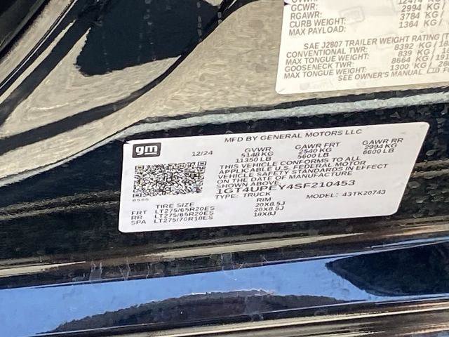 Used 2025 GMC Sierra 2500 AT4 w/ Technology Package AWD/4WD image 29