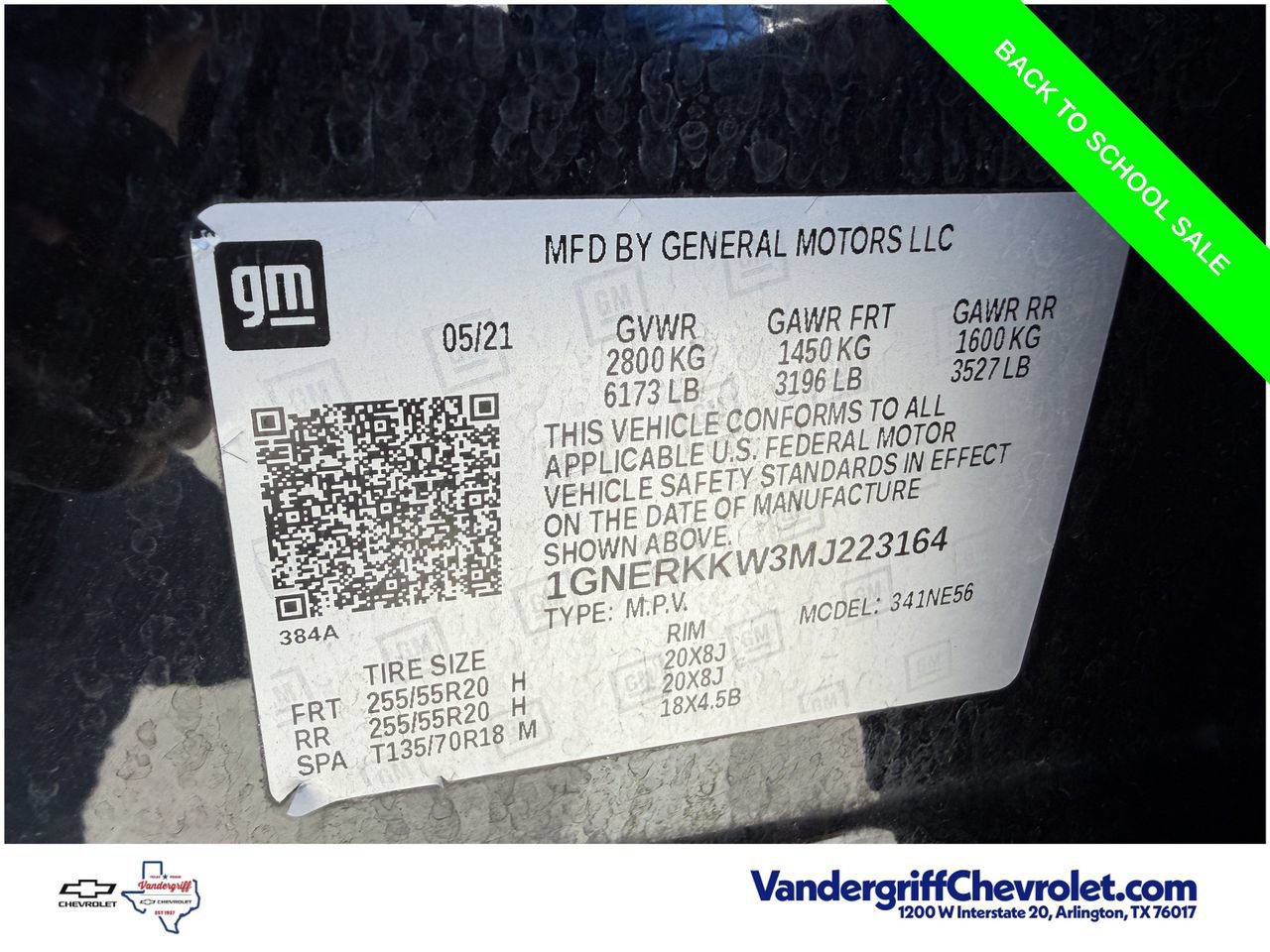 Used 2021 Chevrolet Traverse Premier w/ Redline Edition FWD image 28