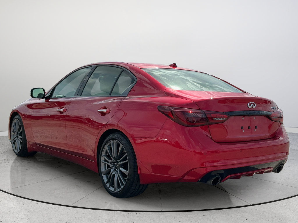 Used 2022 INFINITI Q50 Red Sport 400 RWD image 4