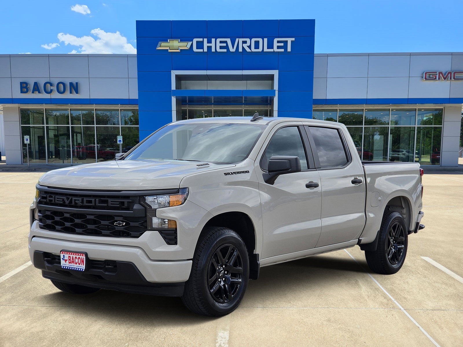 New 2026 Chevrolet Silverado 1500 Custom w/ LPO, Dark Essentials Package RWD image 1