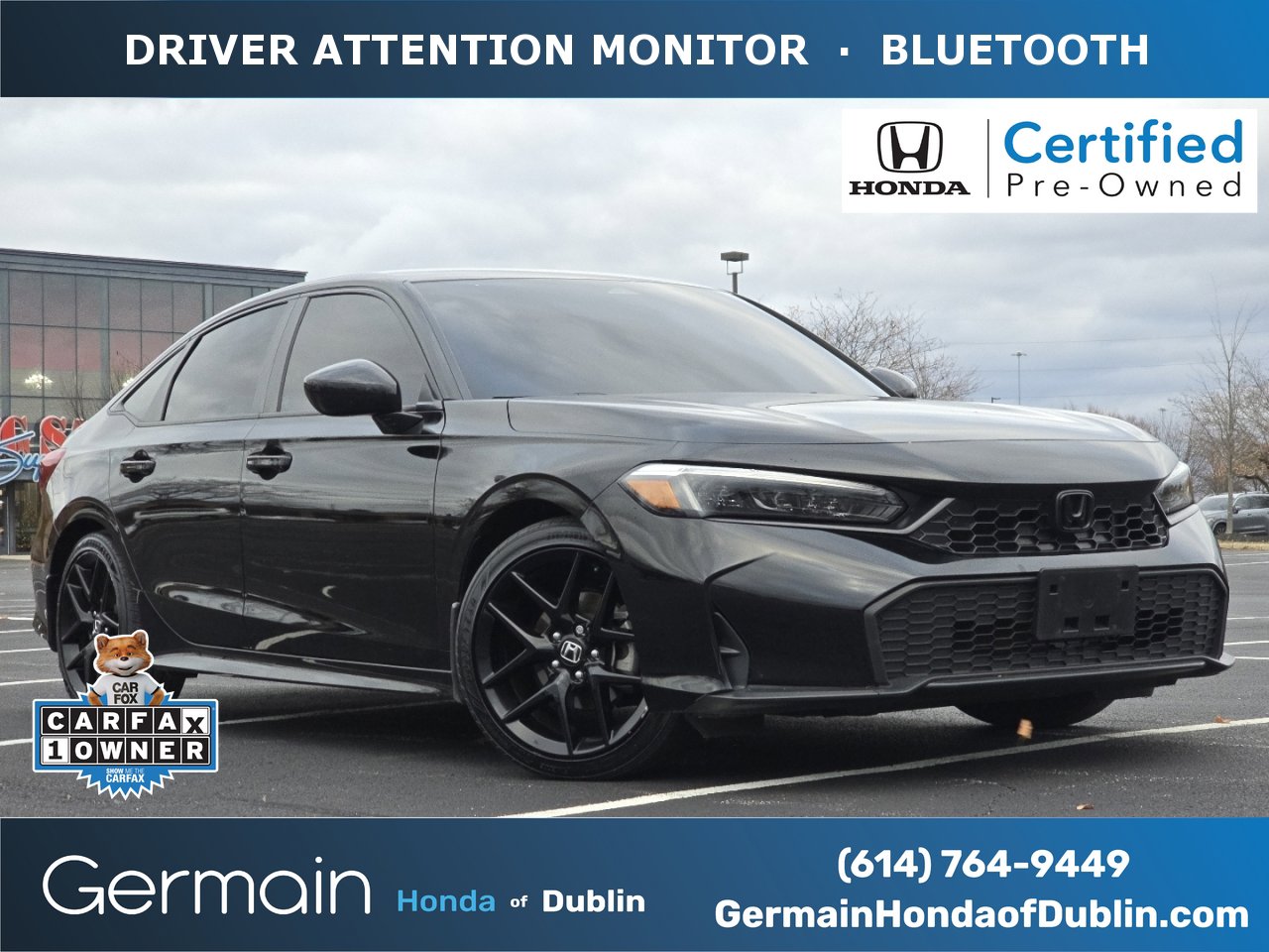 Certified 2025 Honda Civic Sport